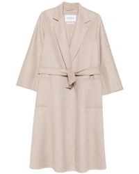 Max Mara - Belted Cashmere Coat - Lyst