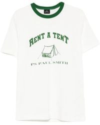 Paul Smith - Graphic-Print Ringer T-Shirt - Lyst