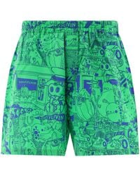 Junya Watanabe - "junya Watanabe X Lousy Livin" Gedrukte Shorts - Lyst