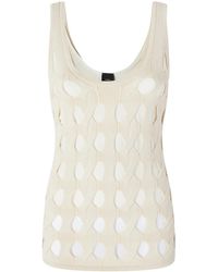 Pinko - Top Met Uitgesneden Details - Lyst