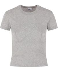 VAQUERA - Gestreept T-Shirt - Lyst