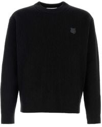 Maison Kitsuné - フォックスパッチ セーター - Lyst