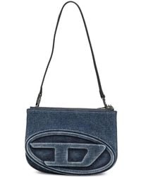 DIESEL - 1Dr Twin Denim Crossbody Bag - Lyst