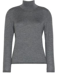 Max Mara - Long-Sleeve Roll-Neck T-Shirt - Lyst