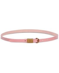Pinko - 1.2-Cm Belt With Lettering Logo - Lyst