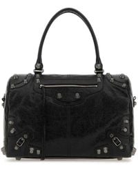 Balenciaga - Medium Le Cagole Leather Duffle Bag - Lyst