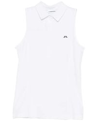 J.Lindeberg - Sleeveless Polo Top - Lyst