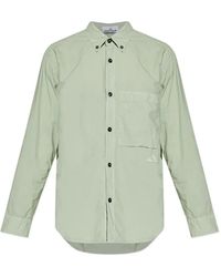 Stone Island - 1100002 Organic Cotton Tela 'Paracadute' Shirt - Lyst