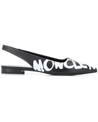 Moncler Emerine Ballerina Shoes - Black