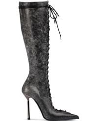 Le Silla - Bottines Collette 120 Mm À Lacets - Lyst