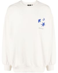 FIVE CM - Graphic-print Cotton Sweatshirt - Lyst