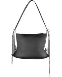 PUBLISHED BY - Chain-Embellished Leather Shoulder Bag - Lyst