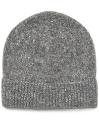 Peserico - Marl-Effect Beanie Hat - Lyst