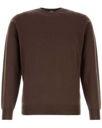 Fedeli - Crew-Neck Wool Sweater - Lyst