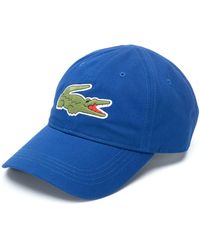 Lacoste Gorra con logo bordado - Azul
