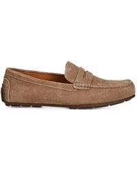 Vagabond Shoemakers - Lorenzo Penny Suede Loafers - Lyst