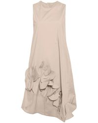JNBY - Flower-Detailing Cotton-Blend Dress - Lyst