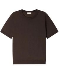Sandro - Knitted T-Shirt - Lyst