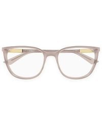 Chloé - Cat-Eye-Brille Mit Logo-Gravur - Lyst