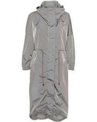 Moorer - Madalyn Hooded Raincoat - Lyst