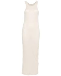 Entire studios - Racerback Ruched Midi Dress - Lyst