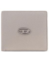DIESEL - Logo-Plaque Leather Wallet - Lyst
