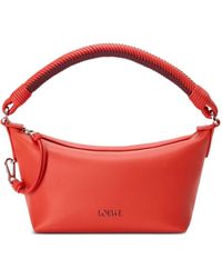 Loewe - Mini Cala Braided-Handle Leather Tote Bag - Lyst