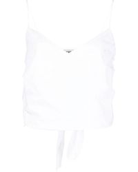 Iceberg - Wraparound Cotton Top - Lyst