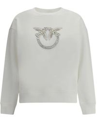 Pinko - ビジュートリム スウェットシャツ - Lyst