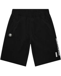 Aape By A Bathing Ape - Logo-Patch Bermuda Shorts - Lyst