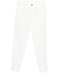 Eleventy - Elastic Waist Chino Trousers - Lyst