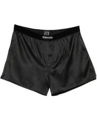 Tom Ford - Boxershorts Met Logo-Patch - Lyst