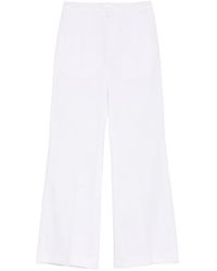 Dondup - Front-Creases Straight Trousers - Lyst