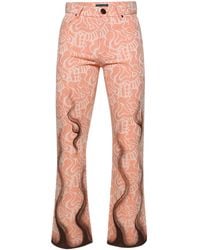 Casella Meyer - Flames Broek Met Jacquard - Lyst