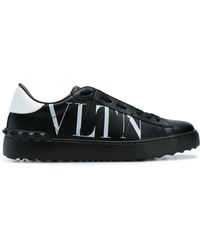 valentino open sneaker on feet