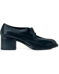 CAPASA MILANO - Lace-Up Leather Derbies - Lyst