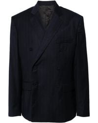 424 - Single-Breasted Virgin Wool-Blend Blazer - Lyst