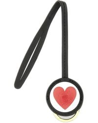 Moschino - Heart-Motif Keyring - Lyst
