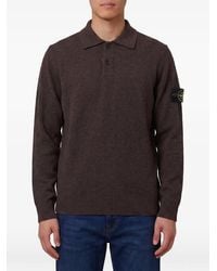 Stone Island - 5100018 Light Rws Geelong Wool Jumper - Lyst