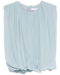 Abadia - Sleeveless Blouse - Lyst
