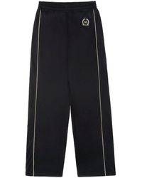 Sporty & Rich - Golf Logo-embroidered Track Pants - Lyst