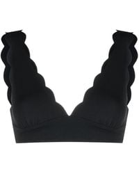 Marysia Swim - Santa Clara Scallop-Hem Bikini Top - Lyst