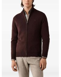 Hackett - Cárdigan De Lana De Cordero Con Cremallera - Lyst