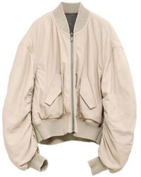 Rick Owens - Geribbeld Bomberjack - Lyst