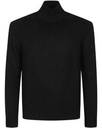Ballantyne - Pullover Mit Geripptem Saum - Lyst