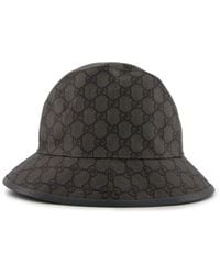 Gucci - GG Supreme Canvas Bucket Hat - Lyst