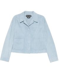 Tom Ford - Jacket With Collar And Patch Pockets - Lyst