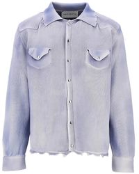 Amaranto - Distressed-Effect Cardigan - Lyst