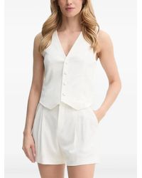 A.L.C. - Button-Front Sleeveless Top - Lyst