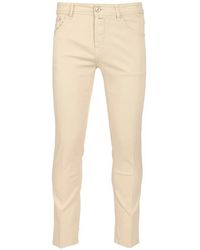 Jacob Cohen - Carrot Slim-Fit Trousers - Lyst